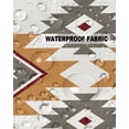 thumbnail image 6 of Outdoor Throw Pillow Cover Bohemian Southwest Ethnic Art Waterproof Cushion Covers 2 Pack Retro Abstract Geometric Art Pillow Cases Home Decoration for Patio Garden Couch Sofa, 6 of 7