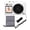 White, variant on 5K 80MP Digital Camera Dual Screen Autofocus 18x Zoom WiFi Camera with Flash Light for Travel Vlogging (3.94 in / 10 cm, Black)