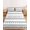 White, variant on King Size Fitted Sheet Set - Boho Black White Modern Stripes 3 Piece Bedding Sets 16" Deep Pocket Fitted Sheet with 2 Pillowcases, Farmhouse Abstract Art Brushed Microfiber Hotel Luxury Bed Sheets