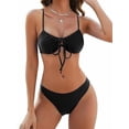 thumbnail image 5 of Top-kevin Women High Cut Bikini Sets String Sexy Swimsuit Two Piece Underwire Bathing Suit Brazilian Cheeky Cut Out Cute Swimwear, 5 of 10