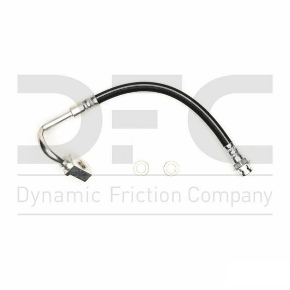 Dynamic Friction Company 350-47357 Rear Lower Brake Line Hose OEM specifications for form, SAE J1401 quality standards