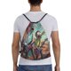 thumbnail image 2 of Bolsa con cordón clásica de Rick y Morty, plegable, para deportes, fitness, unisex, bolsa de viaje para deportes de playa, pequeña, 2 of 8