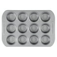 thumbnail image 3 of Farberware Nonstick Bakeware 12-Cup Muffin Pan and Cake Pan Set, 4-Piece, Gray, 3 of 8