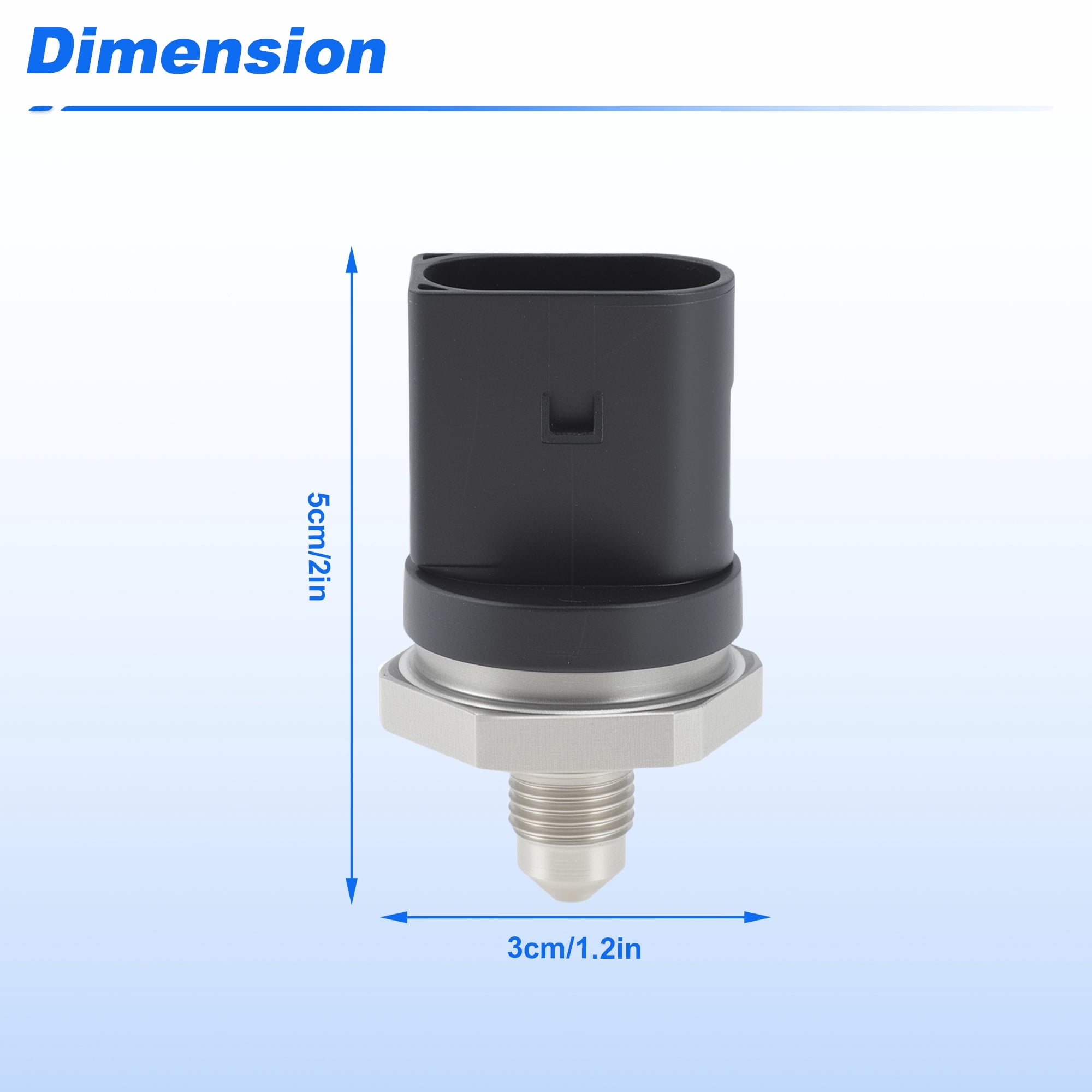 Unique Bargains Fuel Injection Pressure Sensor for BMW