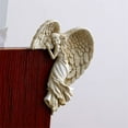 thumbnail image 3 of Ange Coin Statue Porte Cadre Résine Figurine Sculptures Ornements Décoration Intérieure, 3 of 6