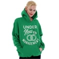 thumbnail image 3 of Under New Management Newlywed Bride Unisex Plus Fleece Graphic Hoodie Brisco Brands 4X, 3 of 5