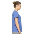 thumbnail image 2 of Expert Brand Women's Airstretch Lite Crescent Tee T-Shirt, Stone Blue, Medium, 2 of 5