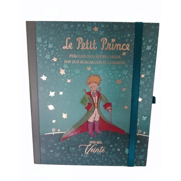 Agenda Cuaderno - El Principito 2020 (Color Verde Agua) multicolor ESTÁNDAR PREMIUM PAPER 6971263696344