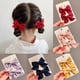 thumbnail image 2 of 2023 nuevo arco tocado lindo dulce niña accesorios para el cabello verano niñas red Clips rojos bebé horquillas niños pinzas para el cabello regalos Tan Jianjun  unisex, 2 of 2