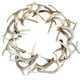 thumbnail image 4 of Corona navideña para puerta de entrada, decorativa, de resina, con forma de asta de ciervo, ideal como recuerdo de fiesta., 4 of 6