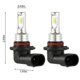 thumbnail image 5 of 9005 Hb3 Led Headlight Bulbs Kit High-beam 35w 4000lm 6000k White High Power, 5 of 5