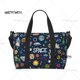 thumbnail image 2 of Bolsa de playa personalizada con diseño de universo espacial, sol y planeta para mujer, extrade, para gimnasio, equipaje de mano, astronauta, nave espacial, bolsas de compras de viaje, 2 of 6
