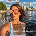 thumbnail image 3 of Smart AI Translation Sunglasses, Portable Stylish  AI Translation Sunglasses 100 Languages  for Daily Use, 3 of 7