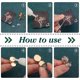 thumbnail image 4 of 18K Gold Plated Ring Blanks 18pcs Ring Bases Open Cuff Blank Rings 304 Stainless Steel Flat Round Ring Bezel Trays with 36pcs 4 Sizes Glass Cabochons for Ring Jewelry Making 6/8/10/12mm, 4 of 5