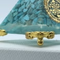 thumbnail image 3 of Stand Decorative Craft Art S Orgonite Pyramid Base 4 PCS para ORGone, 3 of 9