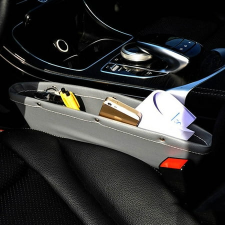 KABOER 2019 Fashion Pu Leather Storage Box - Car Seat Gap Slit Pocket Storage Organizer Storage