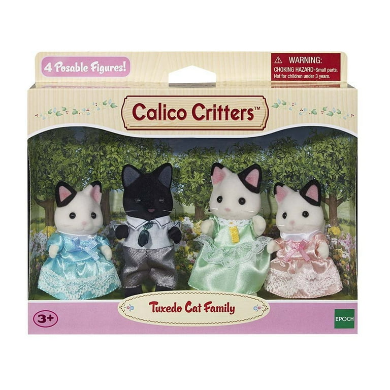 Tuxedo cat calico critters cheap