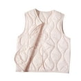 thumbnail image 6 of BFHHYA Kid & Tween Down Vest Girls Boys Button-Down V-Neck Lightweight Vest Sleeveless Warm Winter Layering Outerwear (4-15 Years), 6 of 6