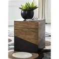 thumbnail image 4 of Trailbend Eclectic Accent End Table, Brown & Gunmetal, 4 of 8