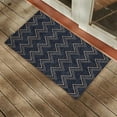 thumbnail image 3 of Ramiter Door Mat Indoor Outdoor Non-Slip Low-Profile Design Floor Mat Velvet Carpet Durable Trap Dirt And Front Door Welcome Mat Entry Mats 7x5 Rug, 3 of 5