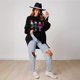 thumbnail image 4 of Sudadera con capucha de manga larga con lentejuelas para mujer, Top grueso y versátil, ropa fresca y dulce, revisión coreana, novedad de 2024, 4 of 5