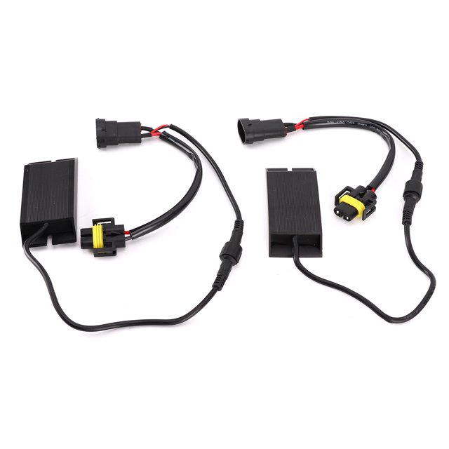 Decodificador De Luz Decodificador De Lámpara De Automóvil Resistencias Antiparpadeo H11 50W Decodificador De Resistencia única De División De Luz Error De Advertencia ANGGREK Single Resistance Decoder
