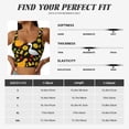 thumbnail image 5 of Uemuo Farm Goose Pattern Women's Sports Bra - High Impact Support, Breathable, and Comfortable Athletic Bra for Running, Yoga, and Workouts, 5 of 9