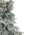 thumbnail image 3 of Northlight Real Touch™️ Pre-Lit Full Flocked Jasper Balsam Fir Artificial Christmas Tree - 7.5' -, 3 of 6