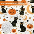 thumbnail image 3 of Halloween Shower Curtain 72x72 Inch Black Cat Shower Curtains for Bathroom with Hooks Halloween Bathroom Home Bath Decor Waterproof Fabric, 3 of 6