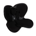 thumbnail image 1 of Almohadilla de corrección de sentada Soporte lumbar para la parte inferior de la espalda para el coche de la oficina en el hogar Negro Zulema Cojín del asiento de respaldo, 1 of 8