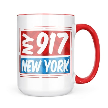 

Neonblond 917 New York NY red/blue Mug gift for Coffee Tea lovers