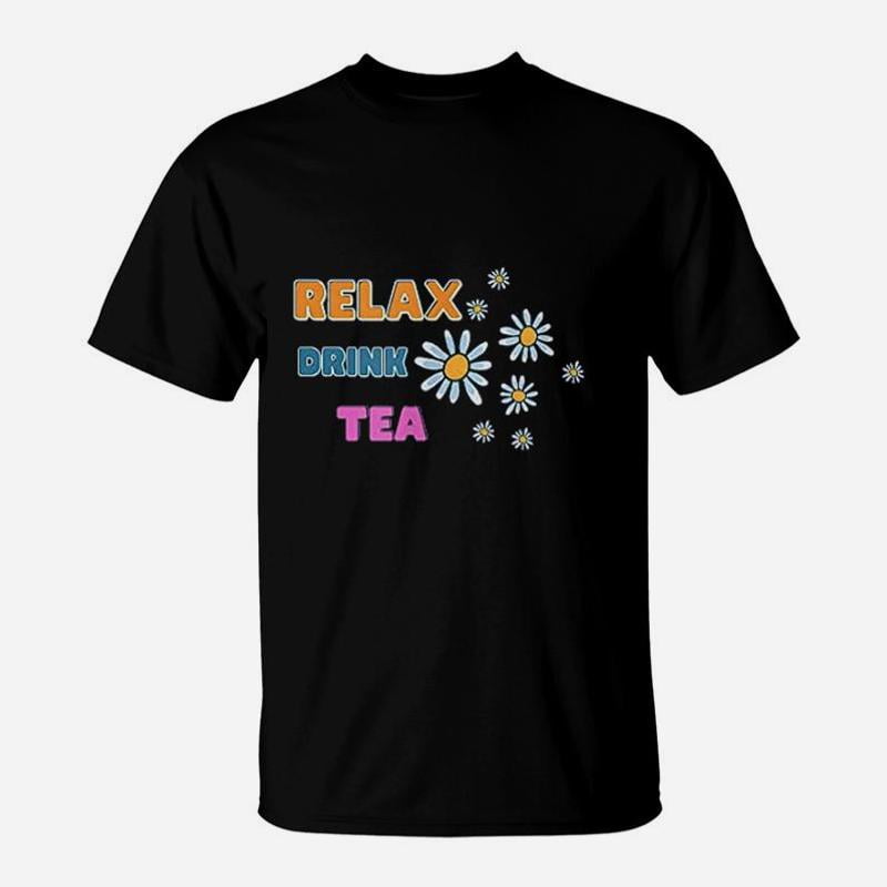 Cute Tea Drinker And Chamomile Tea Lover TShirt