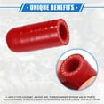 thumbnail image 3 of Unique Bargains Reinforced Silicone Coolant Cap Kit 12mm 0.47" ID Turbo Bypass Valve Cap Universal for Car Red, 3 of 6