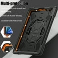 thumbnail image 6 of Dteck Case for iPad Air 13 inch 2025/2024,Heavy Duty Armor Shockproof Kids Case with Rotating Stand & Hand/Shoulder Strap for iPad Air 13-in. M3/M2,Black, 6 of 7