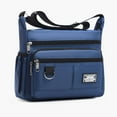 thumbnail image 1 of Men's Business Briefcase Large Capacity PU Leather Casual Laptop Bag Multi-Layer Messenger Shoulder Work Bag, 1 of 8