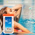 thumbnail image 2 of TPU Waterproof Phone Pouch,Water Protector Pouch for Travel, Vacation, Beach, 2 of 5