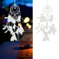thumbnail image 2 of Pompotops Colorful Moon Stars Home Decoration D ream Catcher Pendant Room Decoration, 2 of 2