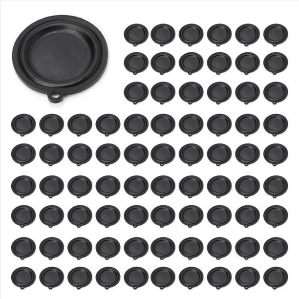 120 Piezas 50Mm Calentador de Agua A Gas Accesorios de Diafragma de Presión Válvula de Conexión de Agua-Gas Película de Agua Membrana Timpánica