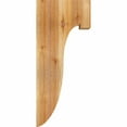 thumbnail image 3 of 6"W x 12"D x 28"H Del Monte Rough Sawn Corbel, Western Red Cedar, 3 of 9