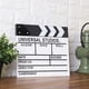 thumbnail image 2 of Injueey 1pc Director de Escena de la película Clapperboard TV Video Clapper Board Film Photographic Prop Decoraciones colgantes Accesorios de cámara y óptica blanco, 2 of 5