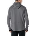 thumbnail image 2 of AIR-Tesla Men's Performance Long sleeve Training Full-zip Hoodie Jacket K24, 2 of 4