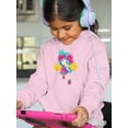 thumbnail image 2 of Cheerleader Girl Hoodie Juniors -Image by Shutterstock,  x-Large, 2 of 4