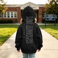 thumbnail image 2 of Vividxx Hoodies For Girls Kids Letter Print Long Sleeve Pullover Casual Hooded Sweatshirts Soft Outerwear Fashion Clothing 7-8 Years, 2 of 5