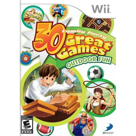 Family Party 30 Great Games Outdoor (Wii) - Pre-Owned