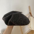 thumbnail image 1 of LinYooLi Breda Hat Female British Retro Autumn And Winter Day Is Wool Painter Hat Ladies Beilei Hat Versatile Korean Version, 1 of 9