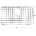 thumbnail image 2 of Franke GD28-36S Grande Series Bottom Sink Grid for GDX11028, Stainless Steel, 2 of 3