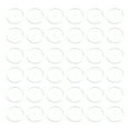 thumbnail image 1 of Uxcell 200 Pcs 7 mm Tapones de respaldo para aretes de silicona almohadillas claras, 1 of 6