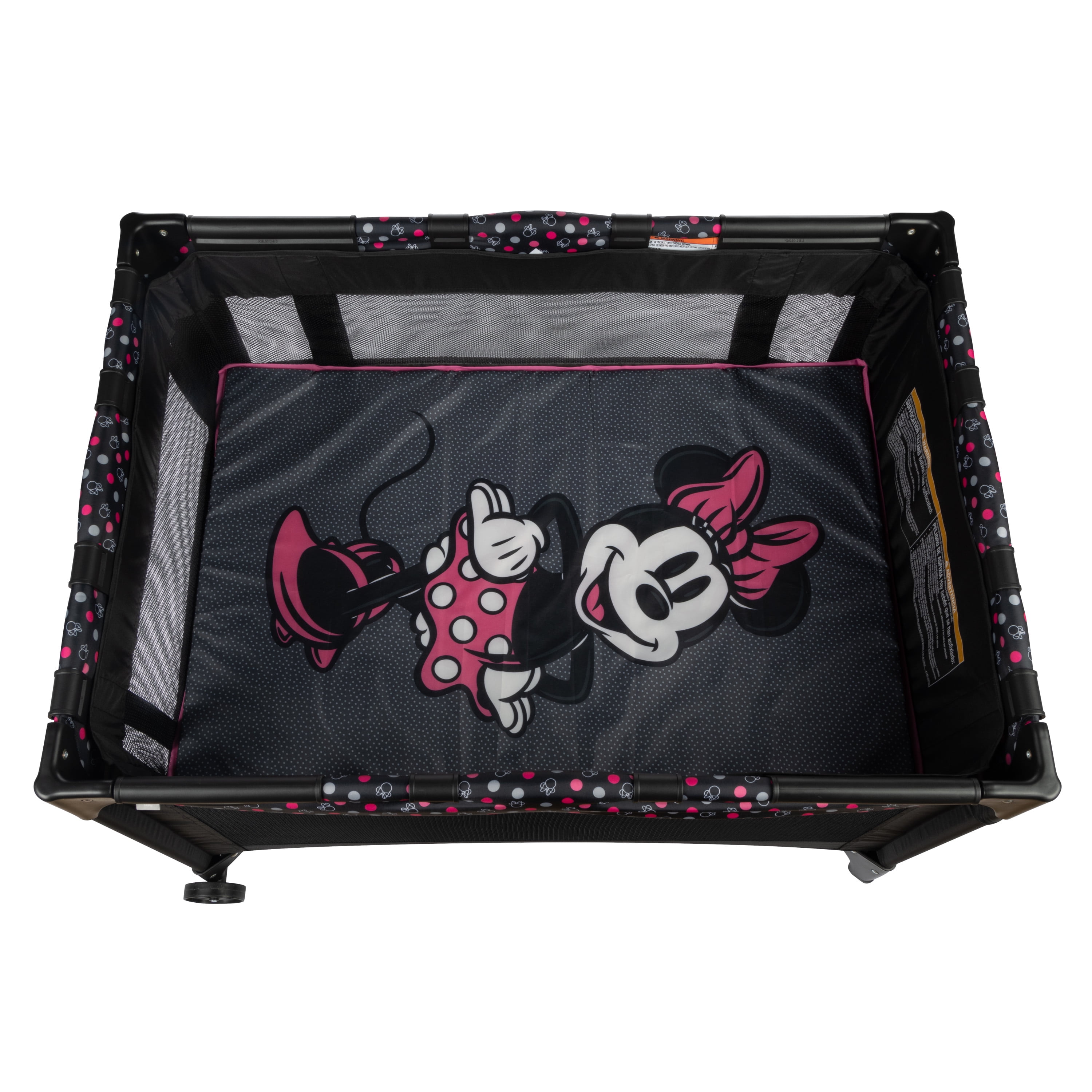 Minnie mouse pack and play with bassinet hot sale