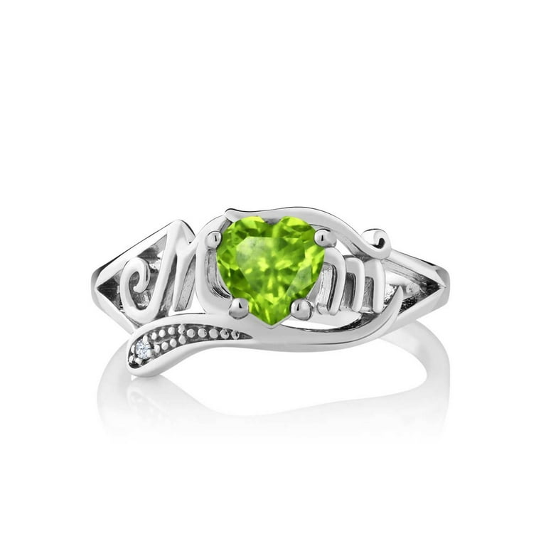 Peridot mothers ring deals