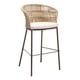 thumbnail image 1 of Banco de Bar Exterior Kessa Muebles Natural 59 x 101 x 55 cm, 1 of 5